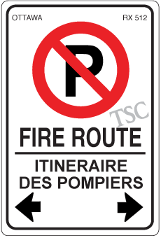 ottawa-fire-route-sign