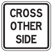 Ra-9 CROSS Other Side Sign