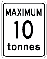 Rb-63-maximum-10-tonnes-sign