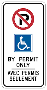Rb-93B-Handicap Accessible-sign