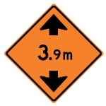 Low Bridge Ahead Sign